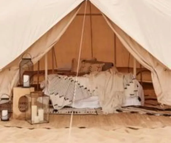 Campismo de Luxo French Fields Luxury Glamping Twin Emperor Tent *