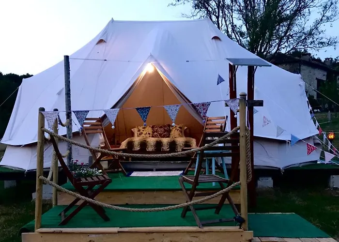 French Fields Luxury Glamping Twin Emperor Tent *